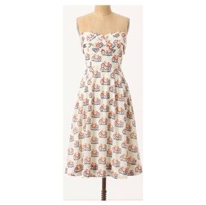 Anthropologie Bike Lane Dress